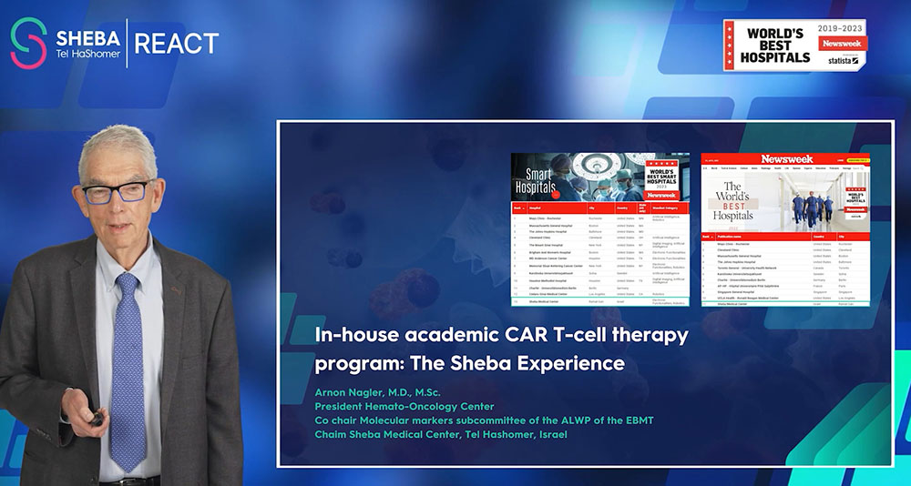 CAR-T cell therapy in Sheba: overview of activity– Prof. Arnon Nagler ...